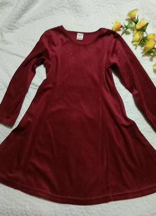 Платье велюр платье