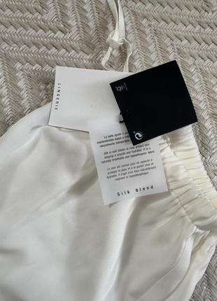 Новые брюки zara silk blend- 100% шелк.4 фото