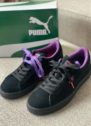 Кросівки puma замшеві