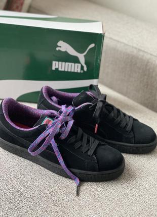 Замшевые кроссовки puma8 фото
