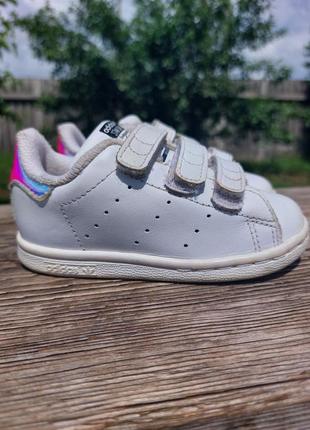 Шкіряні кросівки adidas stan smith,  оригінал,  розмір 23