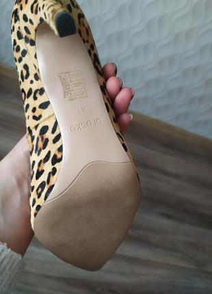 Шикарні леопардові туфлі3 фото