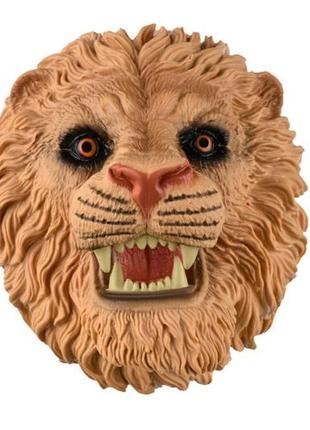 Іграшка на руку лев, іграшка голова лева, іграшка лев, іграшки на руку