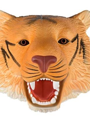 Іграшка на руку тигр, іграшка голова тигр, іграшка тигр, іграшки на руку