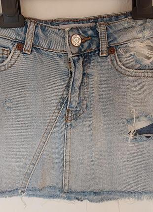 Джинсова спідничка zara