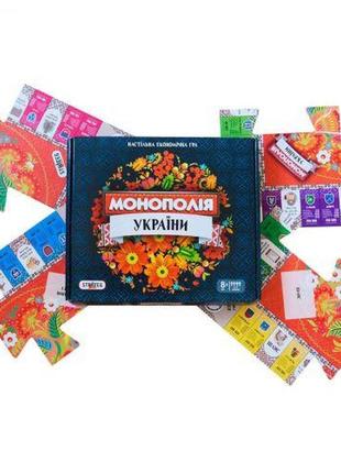 Настольная игра "монополия украина" 7008 - настольные игры монополия