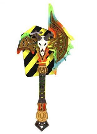 Топор игрушка "shadow mourne" (ultra - gold), детские игрушечные топоры