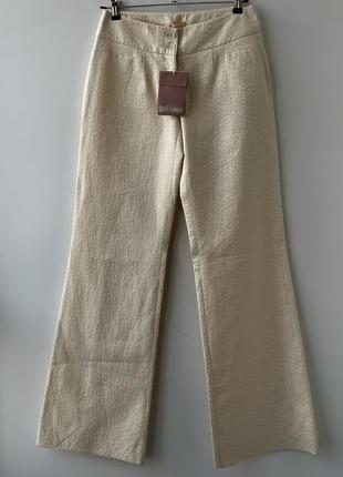 Damen hose john galliano wide pants брюки брюки длинные широкие клэш свободные оригинал italy люкс1 фото