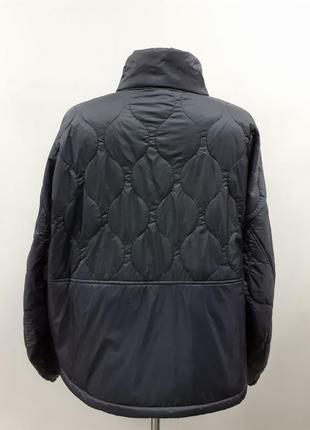 Old nevy демисезонная куртка, большой размер, короткая, стеганная, оверсайз10 фото