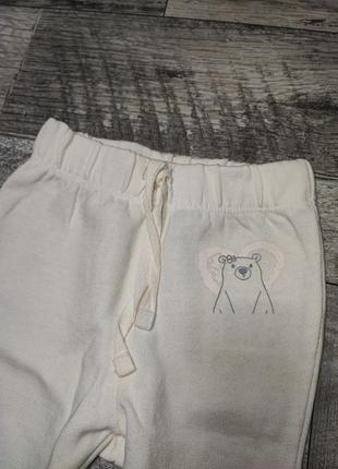 Комплект для девочки кофта брюки мишка лонгслив байка6 фото