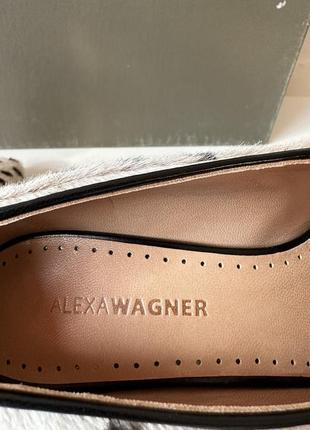 Alexa wagner туфли из натурального меха7 фото