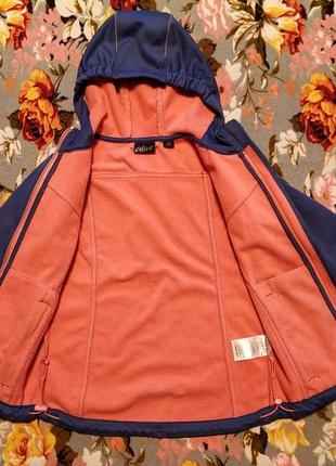 Термо куртка на флисе для девочки 9-10 лет-alive5 фото