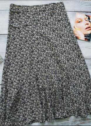 Спідниця в квітковий принт від zara3 фото
