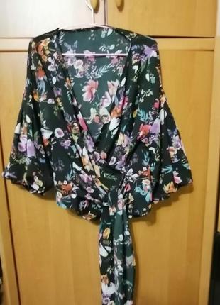 Цветочная блуза