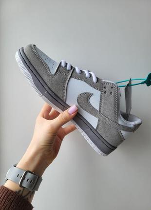 Жіночі кросівки на весну "nike sb dunk grey" / розміри 36/37/38/39/40/412 фото