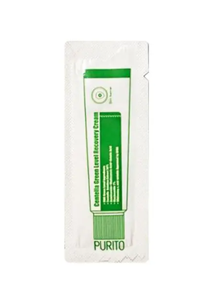 Відновлювальний крем з екстрактом центели азійської purito centella green level recovery cream