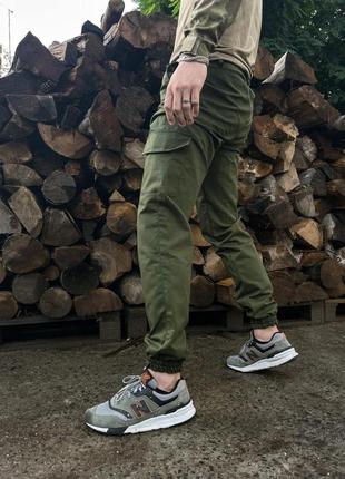 Легкие мужские брюки из прочной качественной ткани (ripstop рип стоп) хаки2 фото