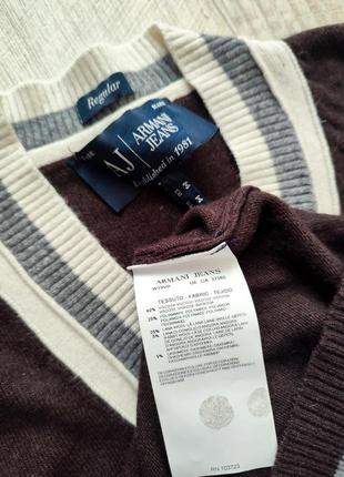 Armani jeans m кофта мягкая свитер пуловер4 фото