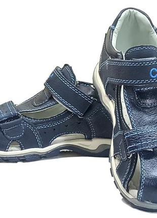 Босоніжки сандалі літнє взуття для хлопчика 192 clibee клібі р.312 фото