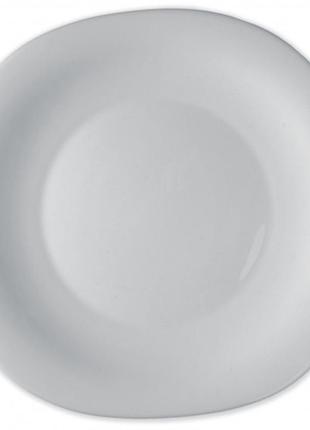 Тарелка для вторых блюд белая bormioli rocco, 27x27 см, тарелки обеденные, тарелки плоские