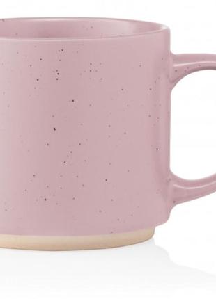 Розовая чашка кружка ardesto, 420 мл, керамика - розовые чашки и кружки