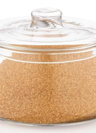 Сахарница стеклянная ardesto, 500 мл, стекло - сахарницы