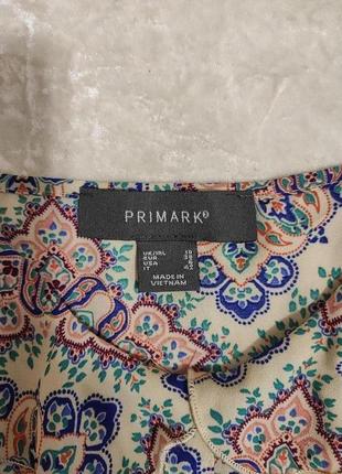 Майка шифонова primark 10 s-m/шифоновий топ майка5 фото