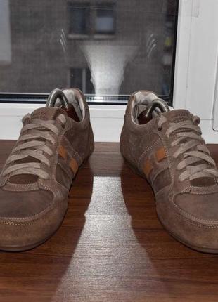Geox respira sneakers мужские кожаные кроссовки джеокс респира2 фото