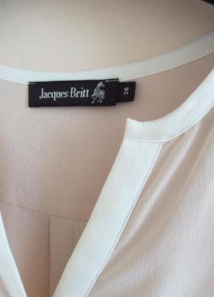 Нежная шелковая блуза люксового бренда3 фото