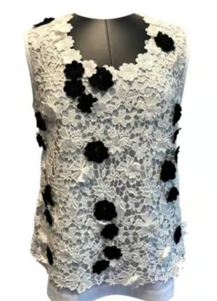 Новое стильное лёгкое платье с коротким рукавом чёрное в горошек l/xl размер.8 фото
