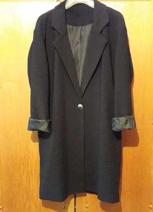 Удлиненный пиджак  тренч  легкое пальто7 фото