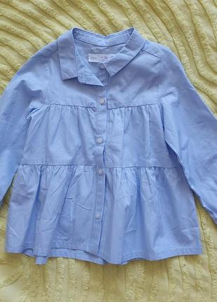 Рубашка zara 3-4 года
