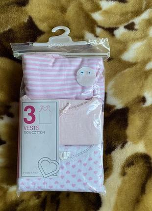 Маечки для девочек