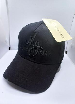 Кепка бейсболка burberry black