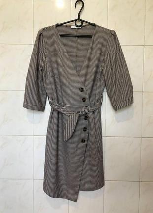 В наличии платье в клетку zara mango3 фото