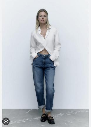 Джинсы свободного кроя z1975 zara (6164/169)