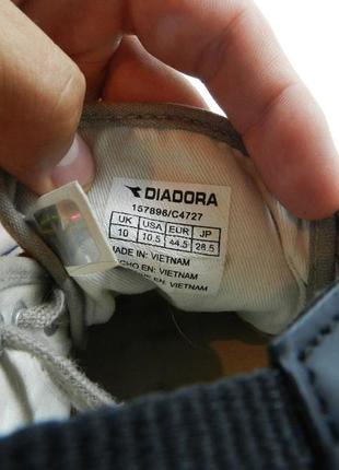 Мужские кеды diadora серого цвета2 фото