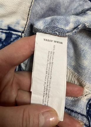 Джинсова куртка джинсівка tally weijl, s4 фото