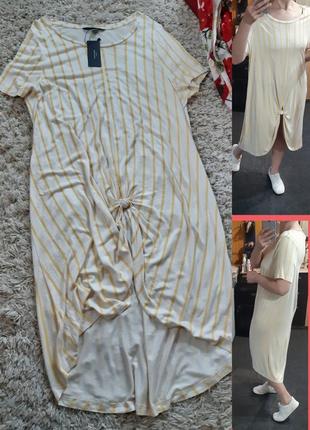 Комфортное платье футболка/туника , vero moda,  p. 44-48