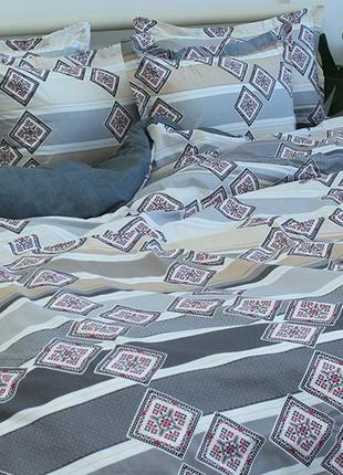 Комплект постельного белья евро, ткань ранфорс2 фото