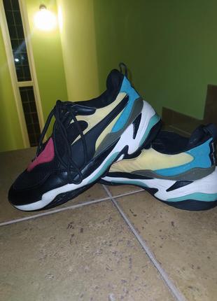 Кроссовки puma thunder spectra "black/multi" 3