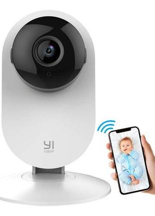 Ip-камера xiaomi yi 1080p home white відеоняня smart ip camera global4 фото