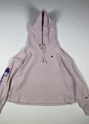 Кроп-топ худи champion