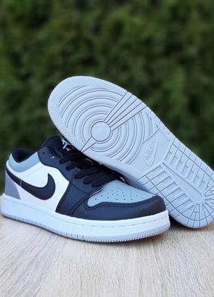 Кроссовки жензкие nike air jordan 1 low серие черновые кроссовки женские найк аир джордан низкие кроссы10 фото