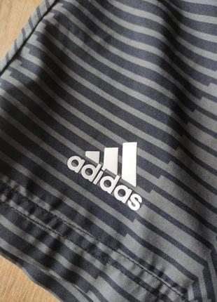 Подростковые спортивные шорты с встроенными трусами adidas,  9-10  лет4 фото