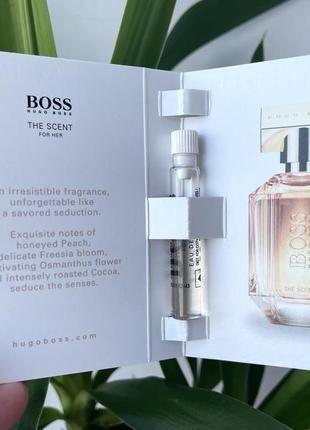 Hugo boss boss the scent парфюмированная вода2 фото