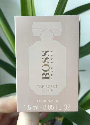 Hugo boss boss the scent парфюмированная вода1 фото