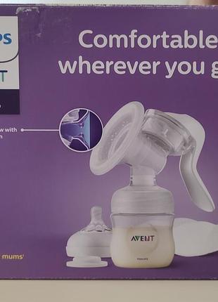 Ручний молоковідсмоктувач philips avent2 фото