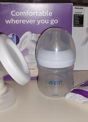 Ручной молокоотсос philips avent