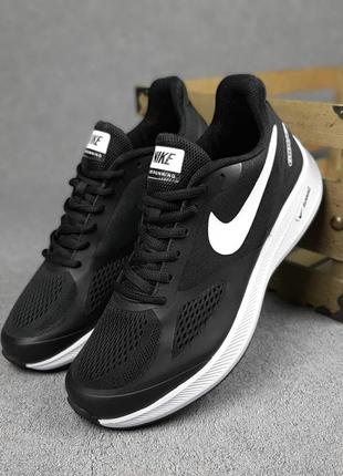 Кроссовки мужские nike air running gidue 10 черные / кросівки чоловічі найк аир чорні кроссы